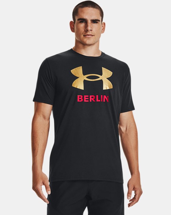 Men's UA Berlin City T-Shirt, Black, pdpMainDesktop image number 0